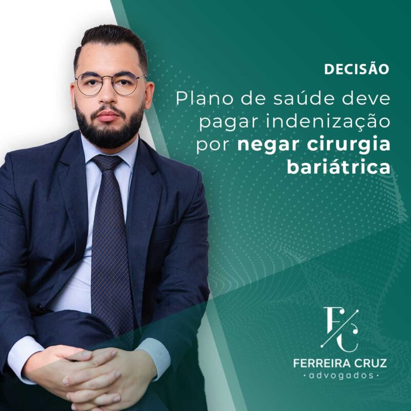 Plano de saúde deve pagar indenização por negar cirurgia bariátrica